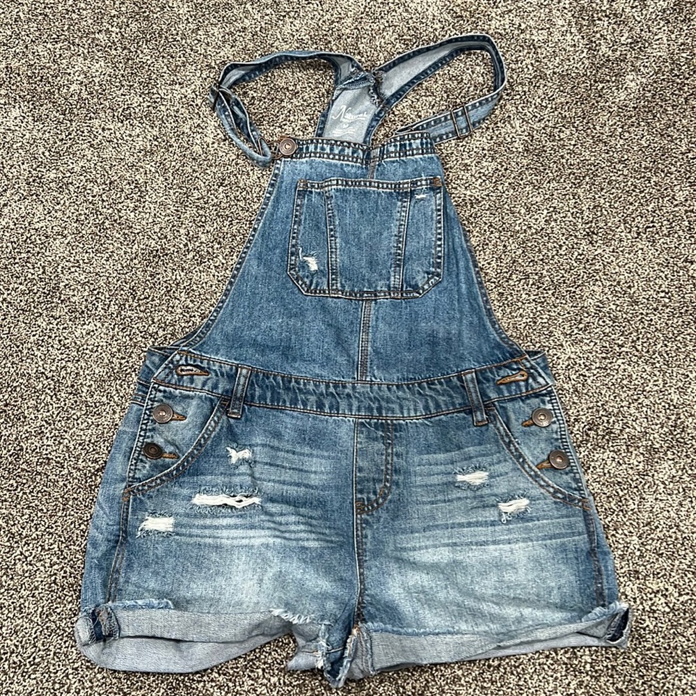 Natural Reflections Overall Shorts